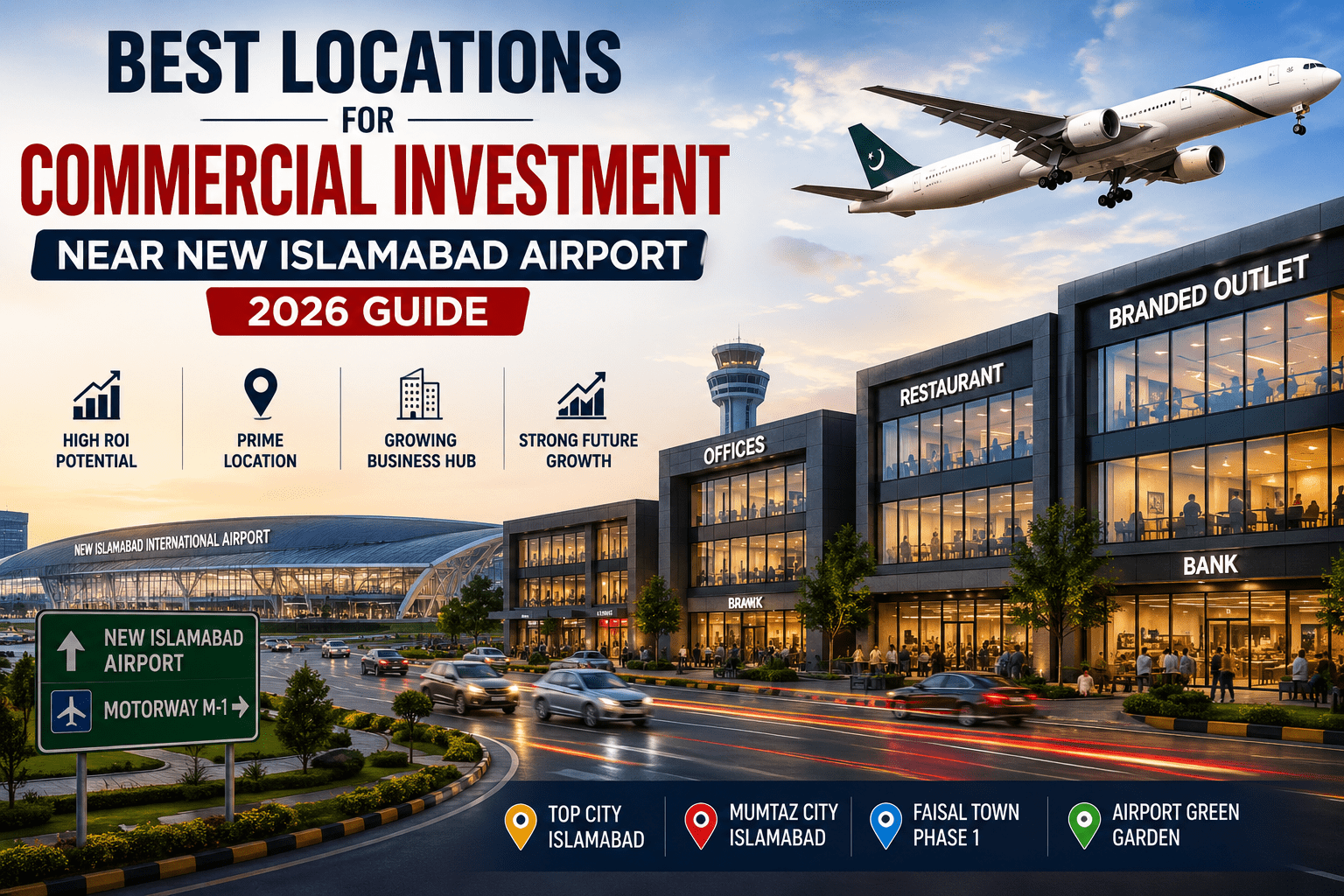 commercial investment near new islamabad airport 2026