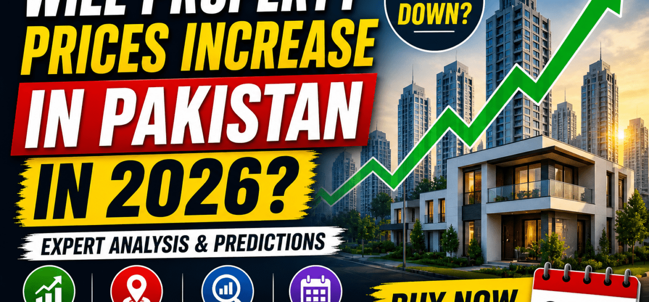 Will Property Prices Increase in Pakistan in 2026? Expert Analysis & Predictions